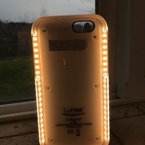 NEGOTIABLE  White Lumee Case! iPhone 6 or 6s!